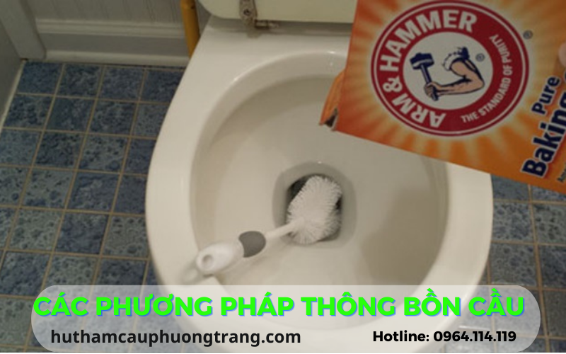 Các phương pháp thông bồn cầu