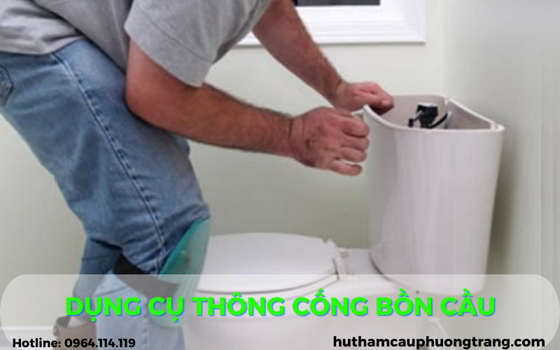 Dụng cụ thông cống bồn cầu