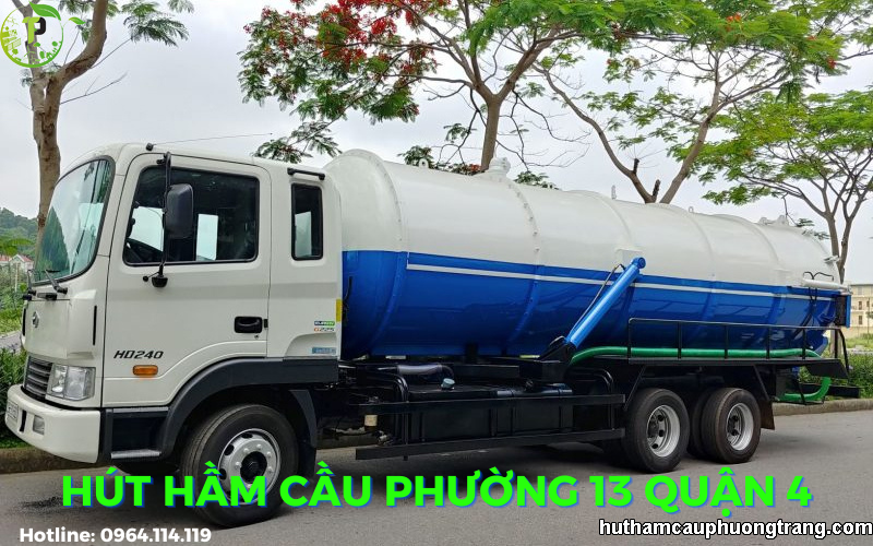 Hút hầm cầu Phường 13 Quận 4