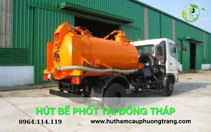 Hút bể phốt tại Đồng Tháp