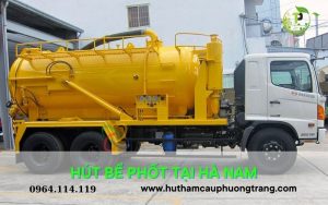 Hút bể phốt tại Hà Nam