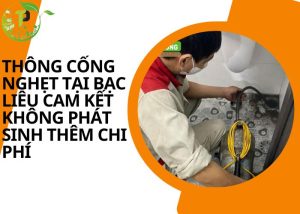 Thông cống nghẹt tại Bạc Liêu