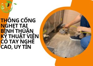 Thông cống nghẹt tại Bình Thuận