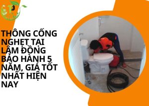 Thông cống nghẹt tại Lâm Đồng