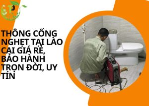 Thông cống nghẹt tại Lào Cai