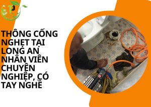 Thông cống nghẹt tại Long An