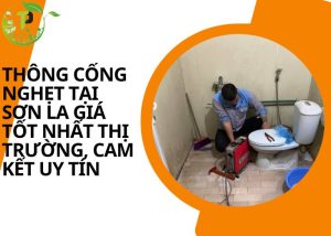 Thông cống nghẹt tại Sơn La