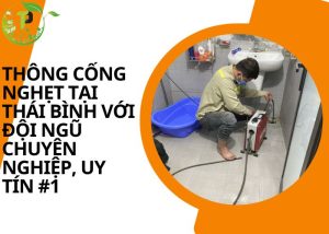 Thông cống nghẹt tại Thái Bình