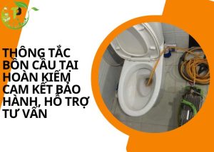 Thông tắc bồn cầu tại Hoàn Kiếm