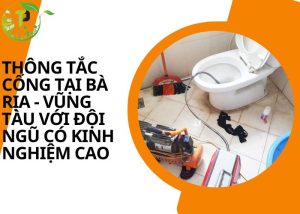 Thông tắc cống tại Bà Rịa - Vũng Tàu