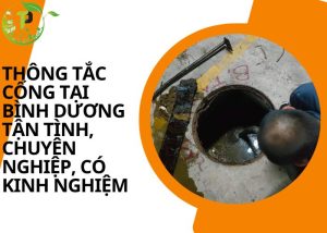 Thông tắc cống tại Bình Dương