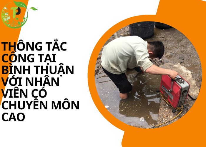 Thông tắc cống tại Bình Thuận