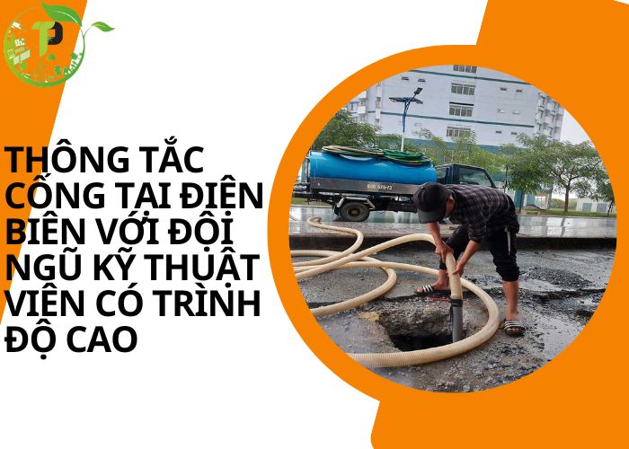 Thông tắc cống tại Điện Biên