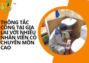 Thông tắc cống tại Gia Lai