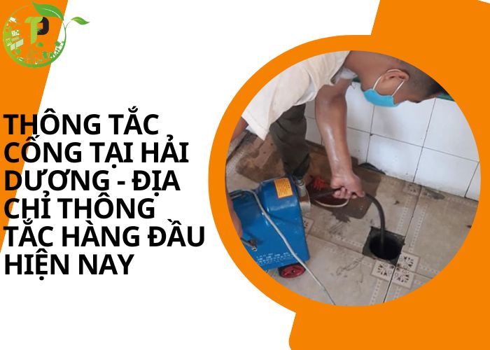 Thông tắc cống tại Hải Dương