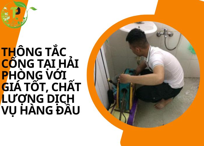 Thông tắc cống tại Hải Phòng