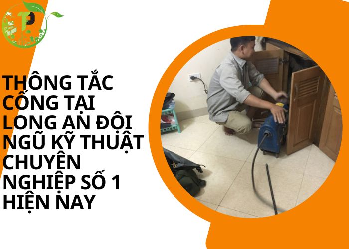 Thông tắc cống tại Long An