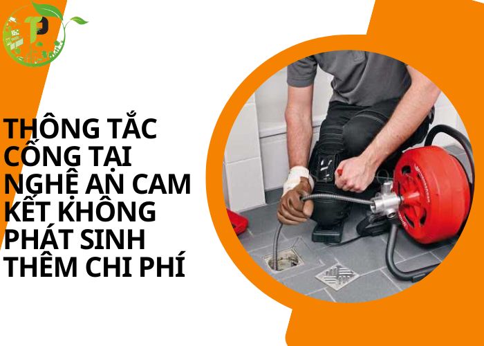 Thông tắc cống tại Nghệ An