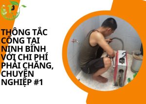 Thông tắc cống tại Ninh Bình