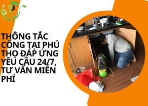 Thông tắc cống tại Phú Thọ