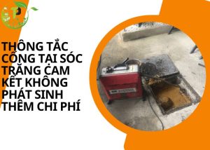 Thông tắc cống tại Sóc Trăng