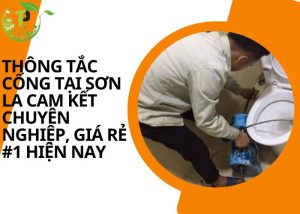 Thông tắc cống tại Sơn La