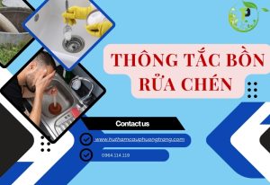 Thông tắc bồn rửa chén