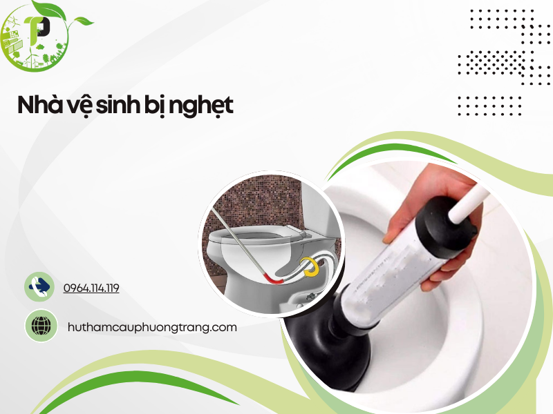 nhà vệ sinh bị nghẹt