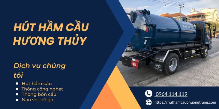 hút hầm cầu hương thủy