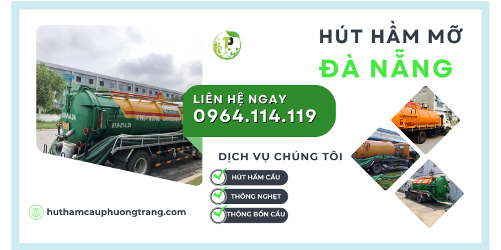 hút hầm mỡ đà nẵng