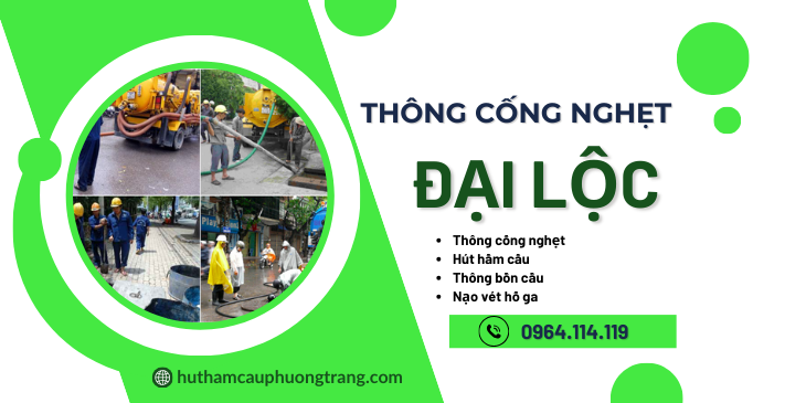 thông cống nghẹt đại lộc