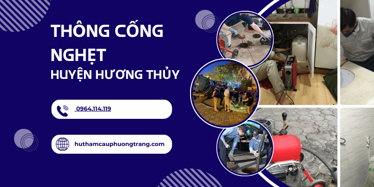 thông cống nghẹt hương thủy