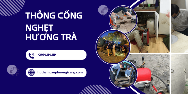 thông cống nghẹt hương trà