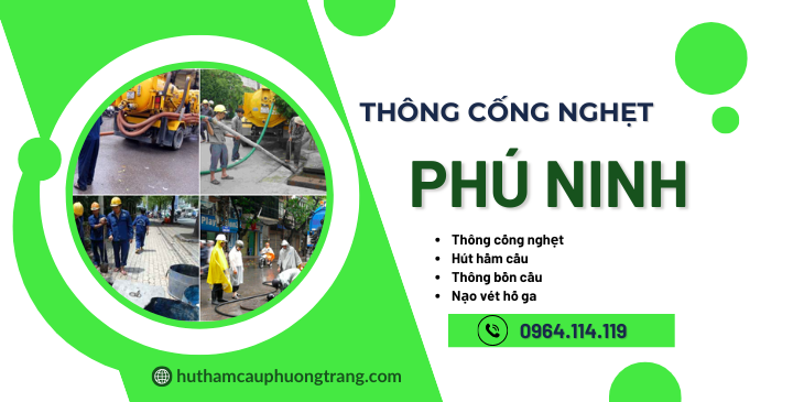 thông cống nghẹt phú ninh