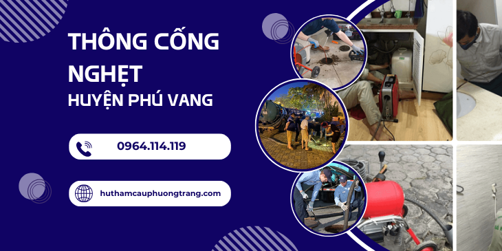 thông cống nghẹt phú vang