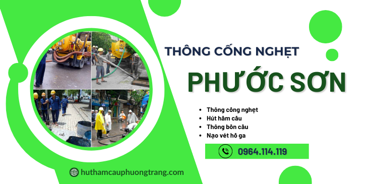 thông cống nghẹt phước sơn