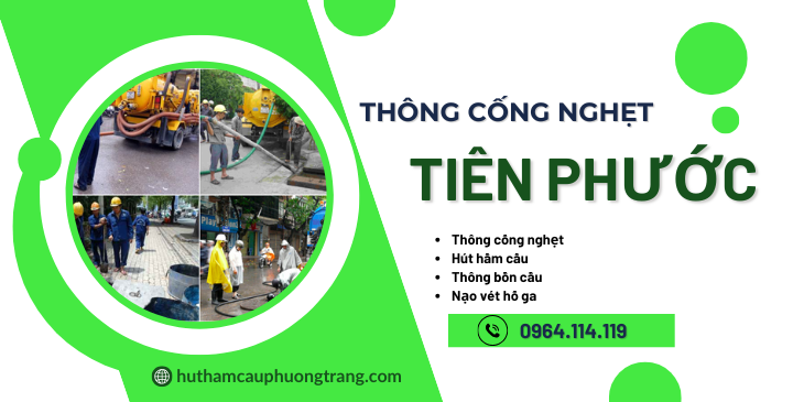 thông cống nghẹt tiên phước