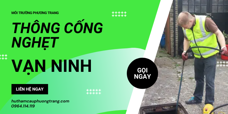 thông cống nghẹt vạn ninh