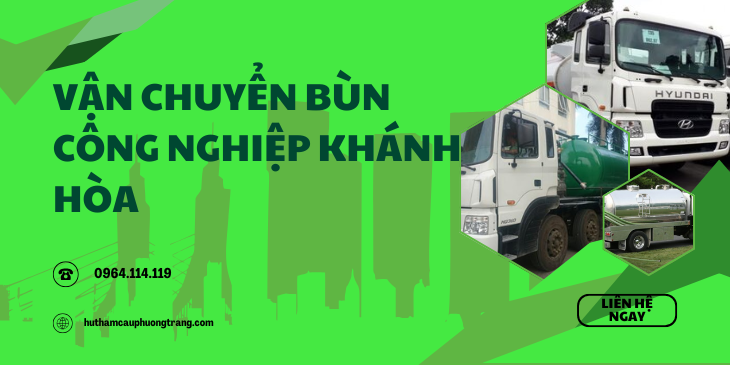 vận chuyển bùn công nghiệp khánh hòa