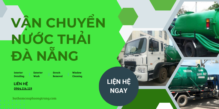 vận chuyển nước thải đà nẵng