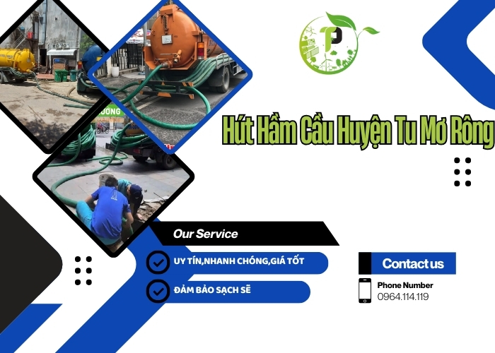 hút hầm cầu huyện Tu Mơ Rông
